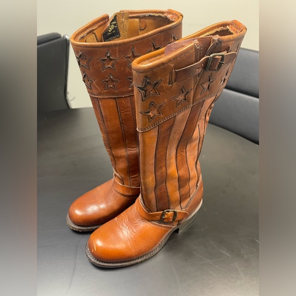 Frye boots size 8 Stars and Stripes - Picture 2 of 7